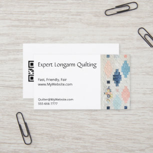 Casablanca Quilt Voll anpassbare Biz Cards Visitenkarte