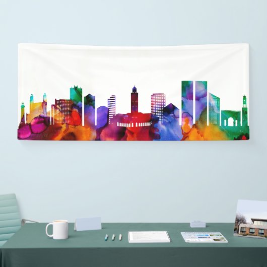 Casablanca Skyline Banner (Messe)