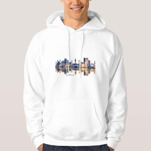 Casablanca Skyline Hoodie (Vorderseite)