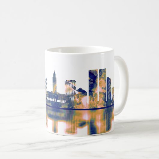 Casablanca Skyline Kaffeetasse (VorderseiteRechts)