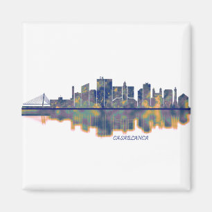 Casablanca Skyline Magnet