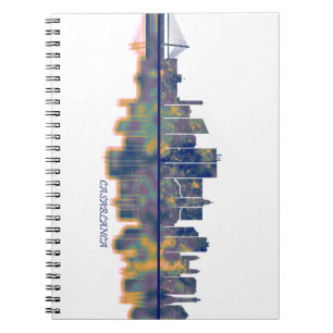 Casablanca Skyline Notizblock