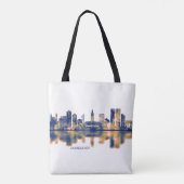 Casablanca Skyline Tasche (Rückseite)