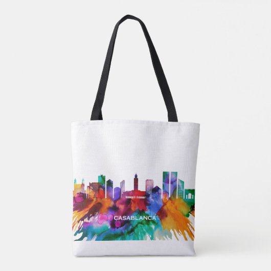 Casablanca Skyline Tasche (Rückseite)