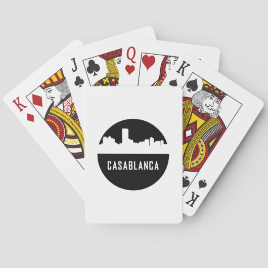 Casablanca Spielkarten (Rückseite)