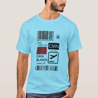 Casablanca travel ticket T-Shirt