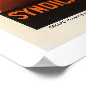 Casablanca Vintage Travel Poster (Ecke)