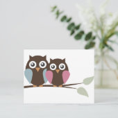 Casal Apaixonado Postkarte (Stehend Vorderseite)