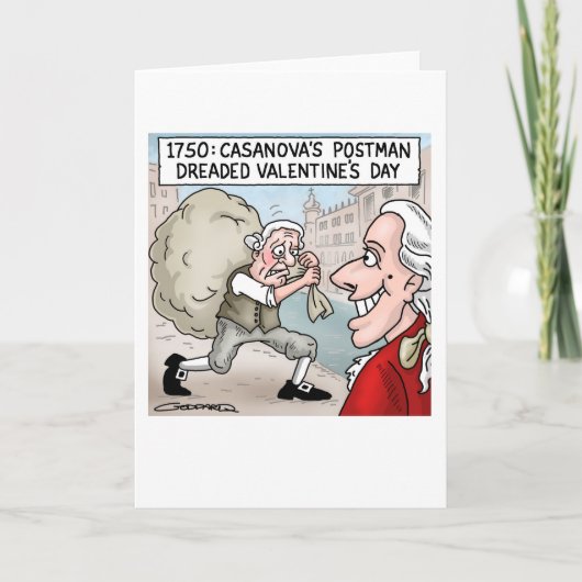 Casanova Feiertagskarte (Vorderseite)