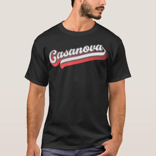 Casanova T-Shirt (Vorderseite)