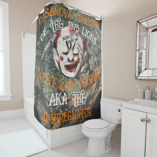 CASANOVA WARLORD MORES WEST LINN OREGON ODER DUSCHVORHANG (Beispiel)