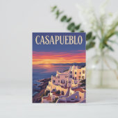 Casapueblo Postkarte (Stehend Vorderseite)