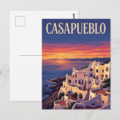 Casapueblo Postkarte (Vorne/Hinten)