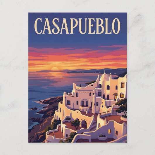 Casapueblo Postkarte (Vorderseite)
