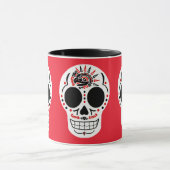 CasaQ aztekische Adler Calavera Kaffee-Tasse Tasse (Zentrum)