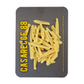 Casarecce 88 Italienisches Restaurant Rezept zutat Magnet (Vertikal)