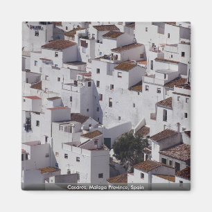 Casares, Provinz Malaga, Spanien Magnet