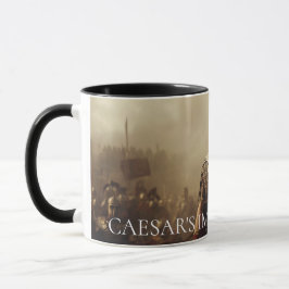 Cäsars kaiserlicher Ruhm kinematisch schwarz Tasse