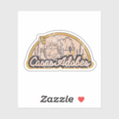 Casas Adobes, Arizona Aufkleber (Blatt)