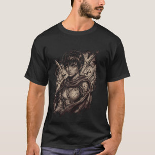 Casca Berserk Band des Falken Schwertkämpferin Sym T-Shirt