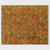 Casca de árvore virtual, com tons de living coral geschenkpapier (Flach)