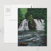 Cascada Postkarte (Vorne/Hinten)