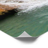 Cascadas de Agua Azul, Chiapas, Mexiko Poster (Ecke)