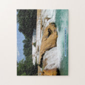 Cascadas de Agua Azul, Chiapas, Mexiko Puzzle (Vertikal)