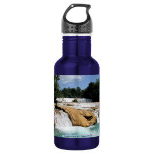 Cascadas de Agua Azul, Chiapas, Mexiko Trinkflasche