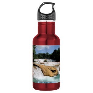 Cascadas de Agua Azul, Chiapas, Mexiko Trinkflasche