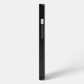 Cascade(Black)™ Telefon/iPhone Case iPhone Hülle (Linke Seite)