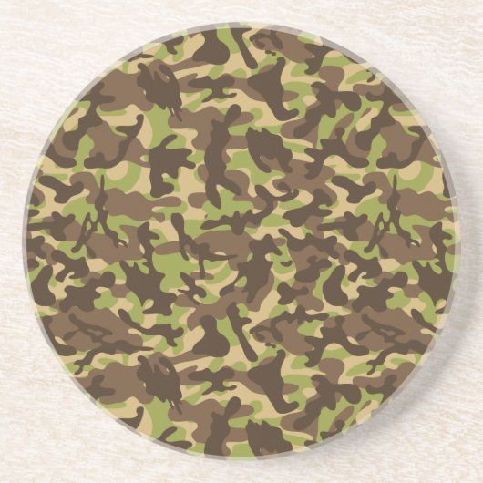 Cascade Camouflage Getränkeuntersetzer (Vorne)