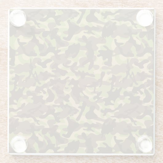 Cascade Camouflage Glasuntersetzer (Rückseite)