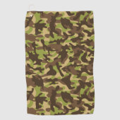 Cascade Camouflage Golfhandtuch (Vorderseite)