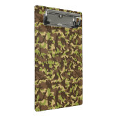Cascade Camouflage Mini Klemmbrett (Schrägansicht)