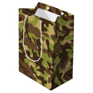 Cascade Camouflage Mittlere Geschenktüte