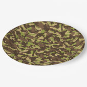 Cascade Camouflage Pappteller (Schrägansicht)