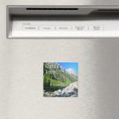 Cascade Canyon, Grand Teton Nationalpark Magnet (In Situ (Geschirrspüler))