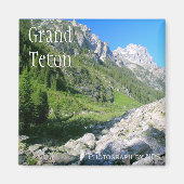 Cascade Canyon, Grand Teton Nationalpark Magnet (Vorne)