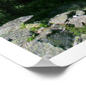 Cascade Canyon, Grand Teton Nationalpark Poster (Ecke)