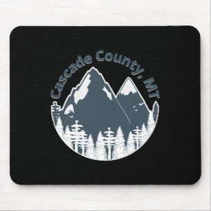 Cascade County Mt Berge Wandern Klettern Camping Mousepad