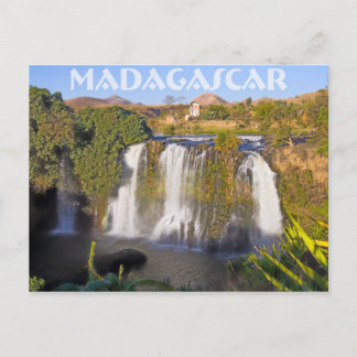 Cascade d'Ampefy, Madagaskar Postkarte