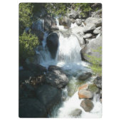 Cascade Falls at Yosemite National Park Klemmbrett (Rückseite)