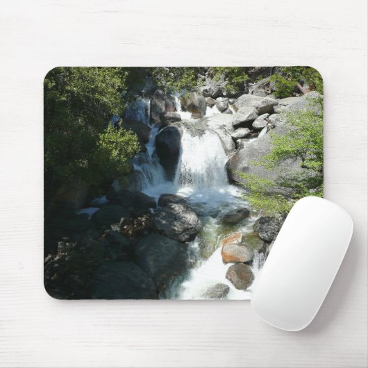 Cascade Falls at Yosemite National Park Mousepad (Mit Mouse)