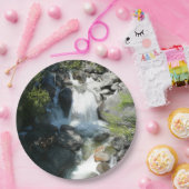 Cascade Falls at Yosemite National Park Pappteller (Party)