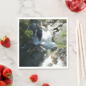 Cascade Falls at Yosemite National Park Serviette (Beispiel)