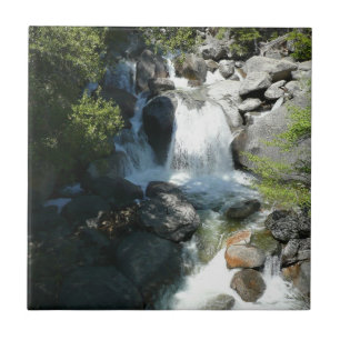 Cascade Falls im Yosemite National Park Fliese