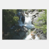 Cascade Falls im Yosemite National Park Geschenkpapier Set (Vorderseite)