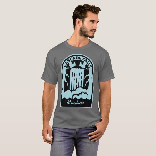 Cascade Falls Maryland T-Shirt (Vorne ganz)