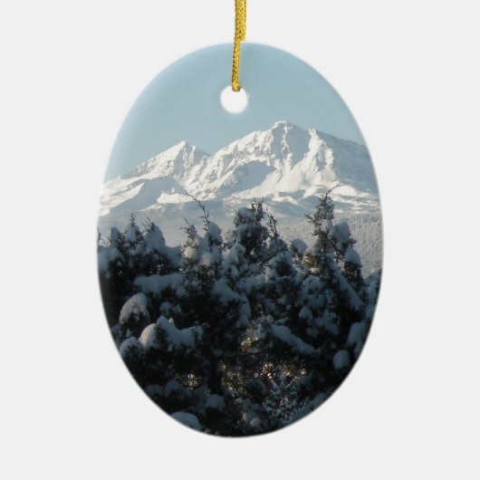 Cascade-Feiertag Keramikornament (Vorne)